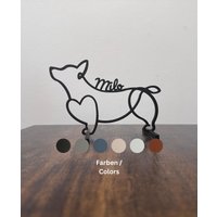Ein Corgi Für Die Seele - Personalisiert Mit Namen. Dieser Stilvolle in Moderner Line Art Ist Weit Mehr Als Nur Dekoration Ein Corgi Für Die Seele - Personalisiert Mit Namen. Dieser Stilvolle in Moderner Line Art Ist Weit Mehr Als Nur Dekoration von 3DDesign4HOME