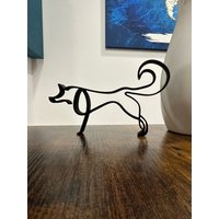 Picasso Fuchs Statue Ein Meisterstück Der Line Art Für Ihren Schreibtisch Oder Ihr Regal von 3DDesign4HOME