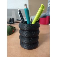 stiftehalter Motorradreifenstapel | 3D-Druck von 3DEngineeringBraun