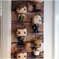 50 Pop Vinyl Wall Display | Regal Packung Mit Ständern von 3DFILAMENTCo
