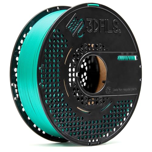 3DFILS PLA Filament für Neat Winding esfill PLA MAX: 1,75 mm, 1 kg, Seidengrün von 3DFILS