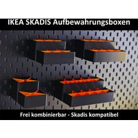 Box Boxset Ikea Skadis Kompatibel Boxen - Verschiedene Farben Verfügbar von 3DFormfabrik