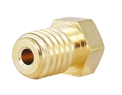 3D FREUNDE 6 Stk. Set (0,2mm + 0,3mm + 3 * 0,4mm + 0,5mm) J-head E3D V5/V6 bowden RepRap Extruder Hotend Düse aus Messing für 1.75mm Filament 3D Drucker printer Nozzle M6 von 3D FREUNDE