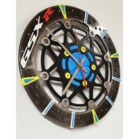 Bremsscheibenuhr - Funk Wanduhr Schleichend Suzuki Gsx-R Bremsscheibenuhr - Funk Wanduhr Schleichend Suzuki Gsx-R von 3DFuchs