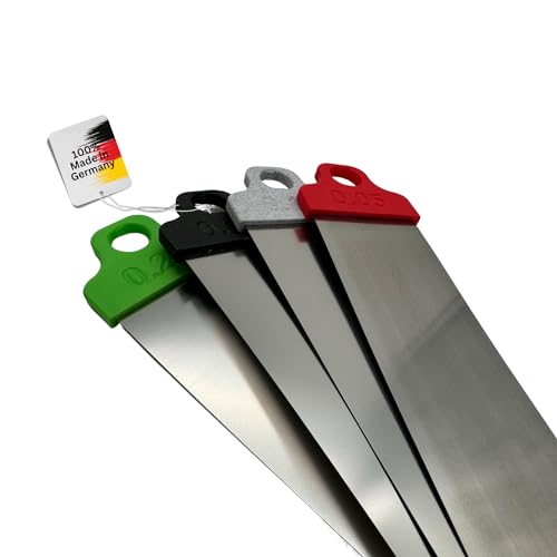 3DHerb Levelfolien 3D Drucker Zubehör Leveln Einstellfolie, Metallfolie verschiedene Größen (4er Set - 0.05-0.20mm) von 3DHerb