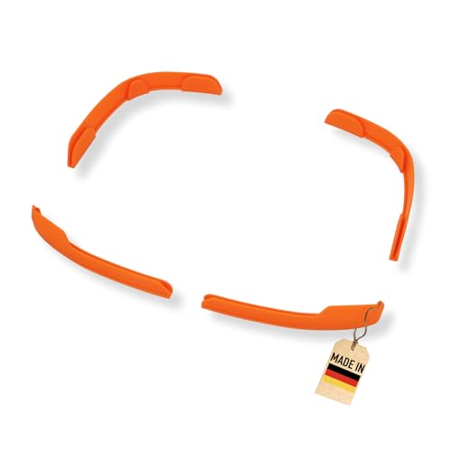 Kantenschutz kompatibel mit Segway Navimow i105e & i108e Schutz Bumper Tuning Mähroboter - einfach gesteckt, kein kleben nötig (orange) von 3DHerb