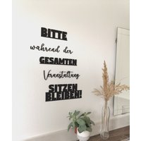 Lustiges Wandschild Wc Wallart Wandkunst Wandeko Wandbild Hängende Dekoration Wanddekoration 3D Gedruckt Selbstklebend von 3DIndividuell