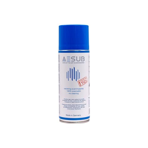 AESUB Blue Spray für 3DMakerpro 3D-Scanner, geeignet für reflektierende, transparente Oberflächen oder stark strukturierte Oberflächen, 400 ml von 3DMakerpro
