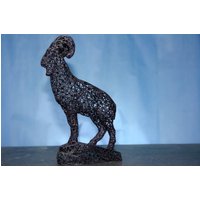 Aries Sternzeichen Deko Skulptur, Vielseitige Für Wohnzimmer, Widder Kunstwerk, Ideal Im Regal, Geschenke von 3DOfficeAT