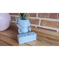 Harry Plant "Dj-Plant" Lustiger Blumentopf Als Discjockey - Made in Germany Harry Plant "Dj-Plant" Lustiger Blumentopf Als Discjockey - Made in Germany von 3DPiratDE