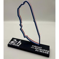 24H I Le Mans Rennstrecken Modell 3D Layout Rennstrecke Regal Art von 3DPolyPrintSolution