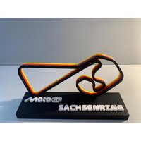 Motogp 2025 Rennstrecken Modell I Rennstrecke Regal Art 3D Layout von 3DPolyPrintSolution