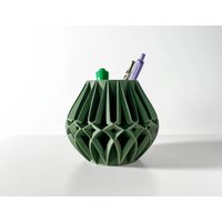 Stifthalter/3D-Druck Schreibtisch-Organizer Und Stiftbecherhalter Moderne Büro - Wohnkultur Stifthalter/3D-Druck Schreibtisch-Organizer Und Stiftbecherhalter Moderne Büro - Wohnkultur von 3DPrintLX