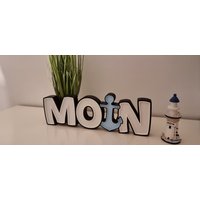 Schriftzug - Moin Mit Anker Schriftzug - Moin Mit Anker von 3DPrintOloff