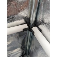 Zuchtzelt High Cfm Kit | Pvc Stützhalterungen 4Er Pack Wachstuch Klammern Eckhalterung Einklipsen Kreuzstrebe Skrog von 3DPrintedByBrian