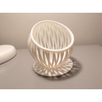 3D Gedruckter Orchideentopf Auf Bio-Basis, Vogelnest-Design, Mehrere Farben, 4 Größen, Original Design Style 6 von 3DPrintedFarm