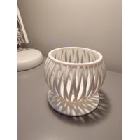 3D Gedruckter Orchideentopf Auf Bio-Basis, Vogelnest-Design, Mehrere Farben, 4 Größen, Original Design Style 7 von 3DPrintedFarm