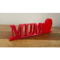 Muttertagsgeschenk - Wortkunst 3D Gedruckt von 3DPrintsDesignsStore