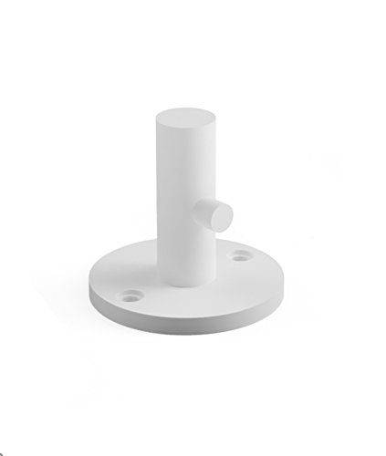 3DREAMS K-A 1K Rührhaken Halterung zum Kleben oder Schrauben für z.B. Rührbesen-Schneebesen Knethaken Flexi-Rührer Passend für KitchenAid & Kitchen-Aid-Mini Hook (Weiss 2) (KA-1S Weiss) von 3DREAMS