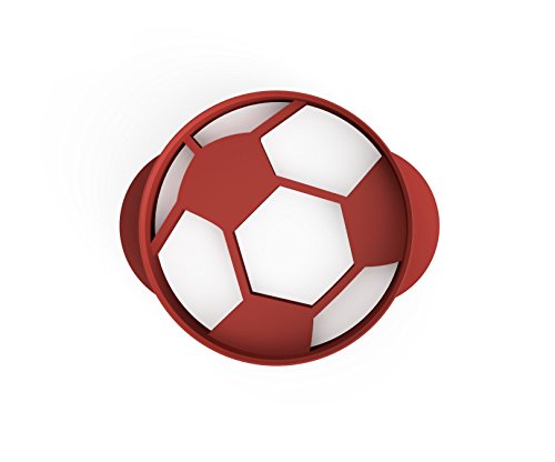 Retro Fußball Ausstecher 4,5cm aus Bio Kunststoff Made in Germany von 3DREAMS