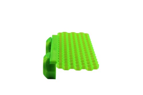 3DReeF Magnetisches Frag-Rack, riffsichere Materialien, für Glas bis zu 16 mm Dicke (Neongrün, fluoreszierend, 40 cm) von 3DReeF