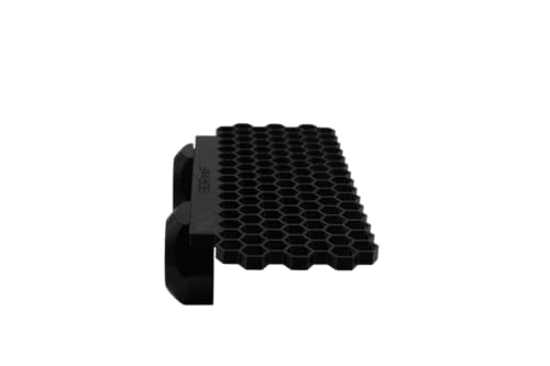 3DReeF Magnetisches Frag-Rack, riffsichere Materialien, für Glas bis zu 16 mm Dicke (Schwarz, 20 cm) von 3DReeF