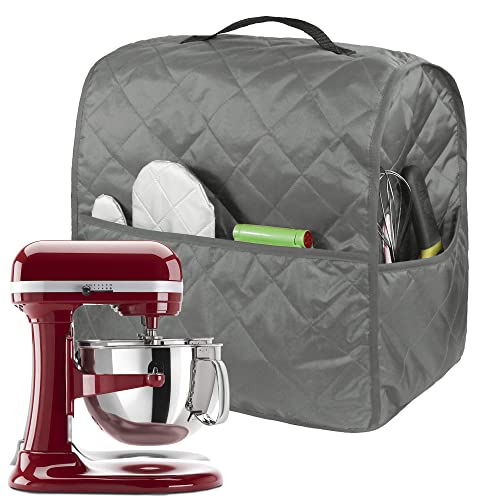 Standmixer-Abdeckung-Mixer-Staubschutz-Organizer-Tasche für Mixer, um ihn sauber und sicher zu halten (Beinhaltet keinen Mixer) (grey) von 3DTengkit