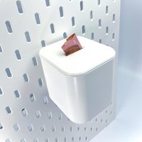 Spardosen Deckel - Für Original Ikea Skadis Behälter von 3DVersum