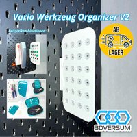 Vario Werkzeug Organizer V2 - Für Die Prym Zange/Case Creative Tool Mit Adapter Ikea Skadis, Sofort Lieferbar von 3DVersum