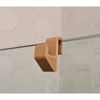 2x Innovativer Duschwand-Handtuchhaken - 3D-Gedruckt, Einfach Zu Bedienen von 3DbyNature