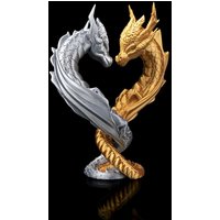 Drachen Bindung Bookshelf Decor - Geschenk Zum Valentinstag Oder Seinen Geliebten Bookie Drachen Bindung Bookshelf Decor - Geschenk Zum Valentinstag Oder Seinen Geliebten Bookie von 3Ddruckstodel