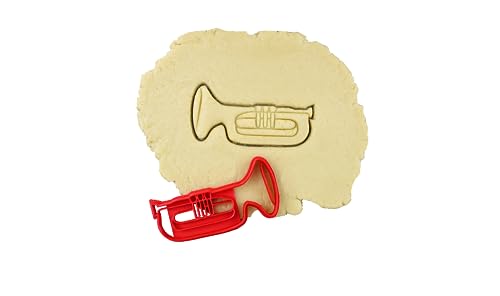 3DKOUPE - Ausstechform Trompete – Thema Musikinstrumente – Farbe wählbar von 3Dkoupe