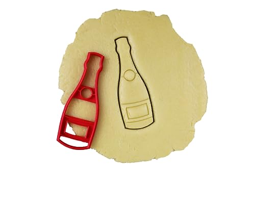 3DKOUPE - Ausstechform Champagnerflasche – Thema Neujahr von 3Dkoupe