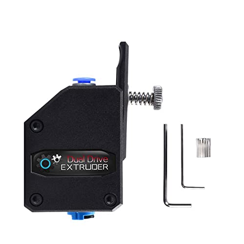 3DMAN Bowden Dual Drive Extruder Universal Geared Extruder for Ender 3 V2/Pro, Ender 3 Series, CR10 Series, Mega S, Tevo Tornado, Wanhao D9, Anet A8 E10, Prusa I3 and DIY 3D Printer von 3Dman