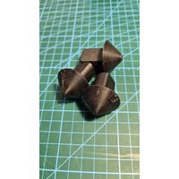 Walkstool Basic Folding Chair Lost Foot Plastic Tips Replacement/Repairing Kit | Set Of 3Pc von 3DprintUP