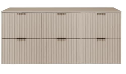 3E 3xE living.com Badezimmerschrank, Kaschmir + schwarzer Griff, 180 x 57 x 46 cm 3E 3xE living.com Badezimmerschrank, Kaschmir + schwarzer Griff, 180 x 57 x 46 cm von 3E 3xE living.com