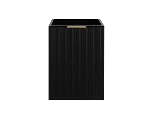 3E 3xE living.com Badezimmerschrank, Schwarz + Goldener Griff, 40 x 57 x 46 cm 3E 3xE living.com Badezimmerschrank, Schwarz + Goldener Griff, 40 x 57 x 46 cm von 3E 3xE living.com