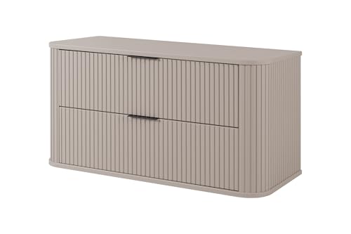 3E 3xE living.com Badezimmerschrank Kaschmir + schwarzer Griff, 41,5 x 100 x 51,7 cm 3E 3xE living.com Badezimmerschrank Kaschmir + schwarzer Griff, 41,5 x 100 x 51,7 cm von 3E 3xE living.com