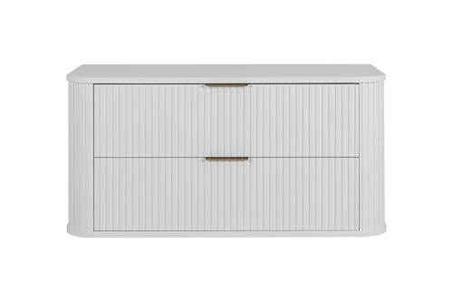 3E 3xE living.com Badezimmerschrank Weiß + Goldener Griff, 41,5 x 100 x 51,7 cm 3E 3xE living.com Badezimmerschrank Weiß + Goldener Griff, 41,5 x 100 x 51,7 cm von 3E 3xE living.com