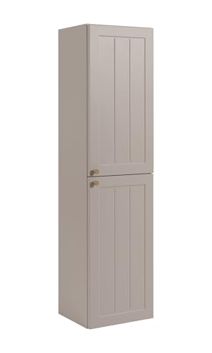 3E 3xE living.com Badezimmerschrank im klassischen Stil, Kaschmir, 35 x 136 x 27 cm von 3E 3xE living.com