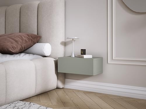 3E 3xE living.com Hängender Nachttisch mit Schublade – Glattfront – Grüne Aloe, 40 x 20 x 16 cm 3E 3xE living.com Hängender Nachttisch mit Schublade – Glattfront – Grüne Aloe, 40 x 20 x 16 cm von 3E 3xE living.com