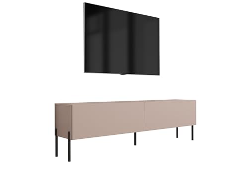 3E 3xE living.com TV-Schrank Karamellbraun, 140 x 52 x 32 cm von 3E 3xE living.com