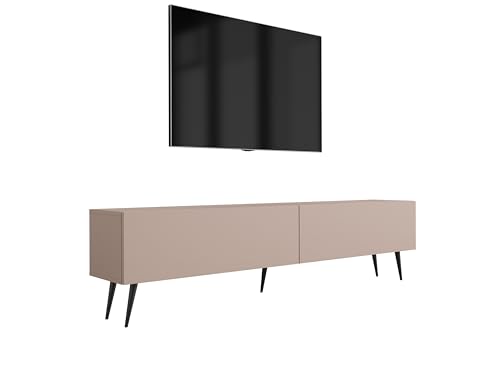 3E 3xE living.com TV-Schrank Karamellbraun, 170 x 52 x 32 cm von 3E 3xE living.com