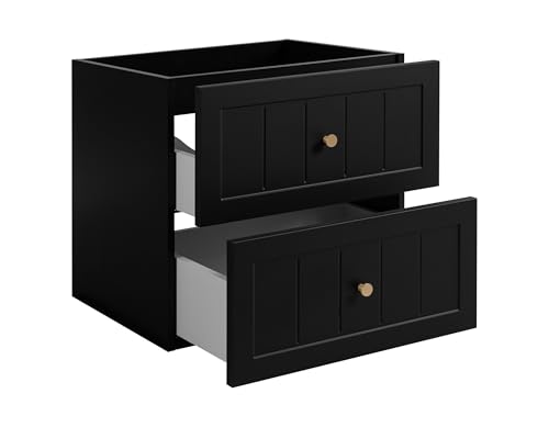 3E 3xE living.com Waschbeckenunterschrank im klassischen Stil im klassischen Stil, schwarz, 60 x 57 x 46 cm 3E 3xE living.com Waschbeckenunterschrank im klassischen Stil im klassischen Stil, schwarz, 60 x 57 x 46 cm von 3E 3xE living.com