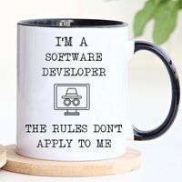 It-Software-Entwickler Geschenk Für Männer, Software-Entwickler-Kaffeebecher, Software-Ingenieur, Software-Programmierer, It-Profi, Lustige It-Tasse von 3Inspiredesigns