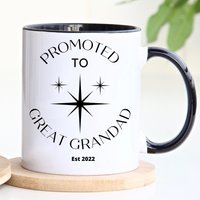 Uropa Geschenke, Tasse Personalisiert, Schwangerschaft Ankündigung An Opa, Zum Befördert, Neues Baby Großeltern Geschenk von 3Inspiredesigns