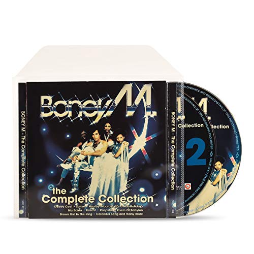 3L Doppel CD Hülle mit Platz für EIN Cover - 50 Stück - CD Hüllen aus Plastik für platzsparende Aufbewahrung - 10298 von 3L
