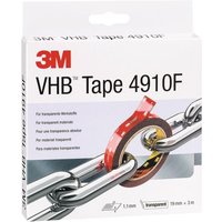 3M Montageband VHB Tape 4910F transp.L B.19mm Rl.3M von 3M™