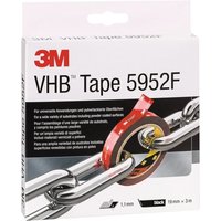 3M Montageband VHB Tape 5952F schwarz L B.19mm Rl.3M von 3M™