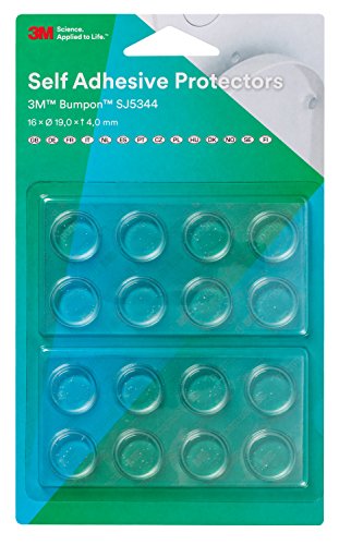 3M SJ5344T BL Bumpon Elastikpuffer Mini-Pack von 3M
